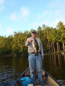 A nice Sebago Lake largemouth bass