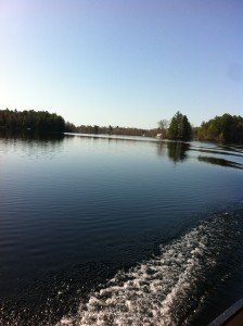 View of North Gorham Pond