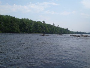 A wider view of the rapids
