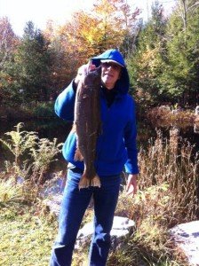 This beauty measured 25.5" and weighed 5.5 pounds!!