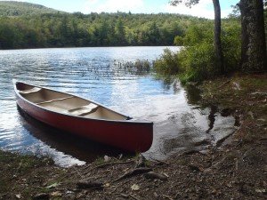 View of South Pond from the rough launch