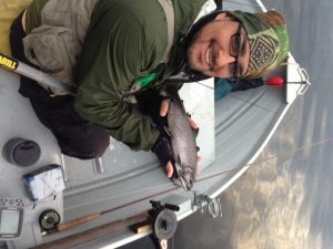 Spring fishing for brook trout is a blast!