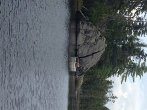 That's how Split Rock Pond got its name!