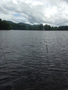 The Burnt Meadow Mountains overlook Big Clemons Pond