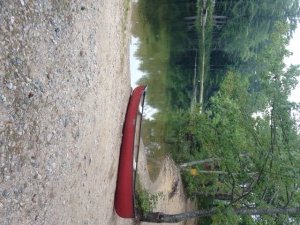 The access point is located at the southern end of Bickford Pond