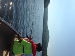 Granger Pond has a distinctive "big lake" feel even though it covers only 125 acres