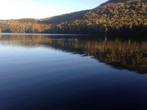 A quiet evening on Long Pond