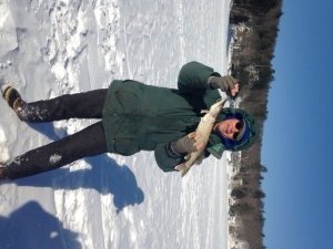 It isn't much to write about but at least I'm not going home skunked!!