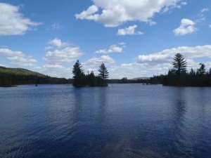 Middle Pierce Pond in all its glory