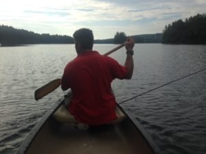 Joel and I enjoyed a pleasant quiet morning on the water. Priceless!